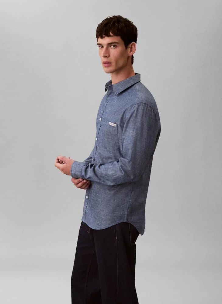 Calvin Klein Jeans  Classic Long Sleeve Shirt for Men | Best Price UAE
