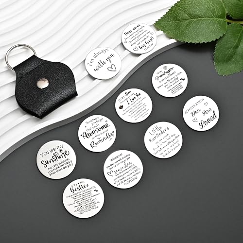 CINDYHE Pocket Hug Token keychain Gifts for Men Women Him Her Dad Mom Son Daughter Brothers Sisters Teacher Boy Girl Friends (You Are) - Image 4