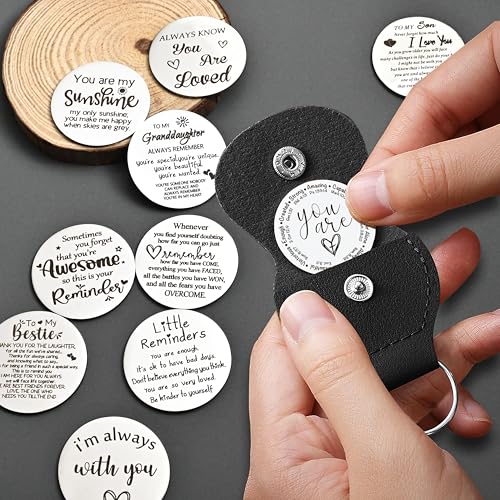 CINDYHE Pocket Hug Token keychain Gifts for Men Women Him Her Dad Mom Son Daughter Brothers Sisters Teacher Boy Girl Friends (You Are) - Image 5