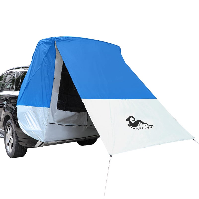 HREFEU SUV Tailgate Tent with Tailgate Accessories Awnings Shelters Hatchback TentUPF 50 with Portable Waterproof Storage Bag for Any Size SUVVanMPVCUV