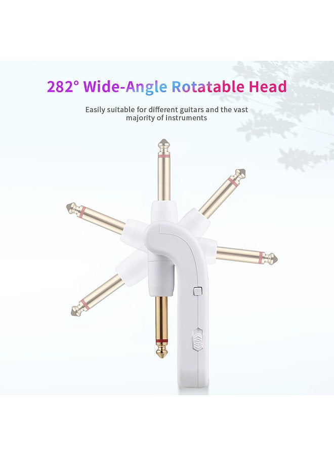 2.4G Wireless Guitar System Rechargeable Guitar Transmitter Receiver Set  - Image 5