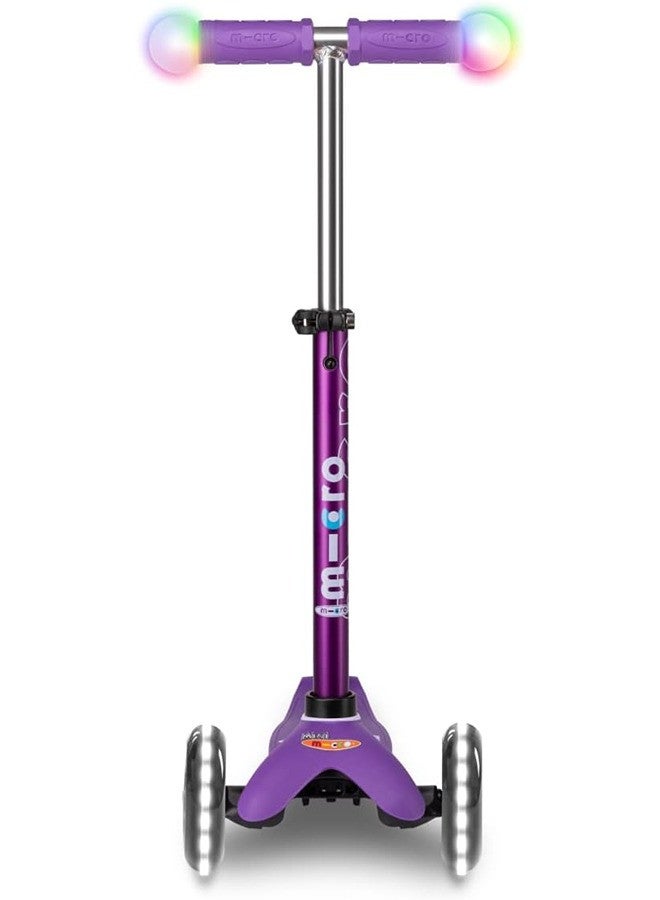 Micro Scooters | Mini Micro Magic Children's Scooter | Light Up Handlebar | Lightweight | Boys & Girls | 2-5yrs | Purple | Scooter for Kids | Scooters | Kids Scooter - Image 5