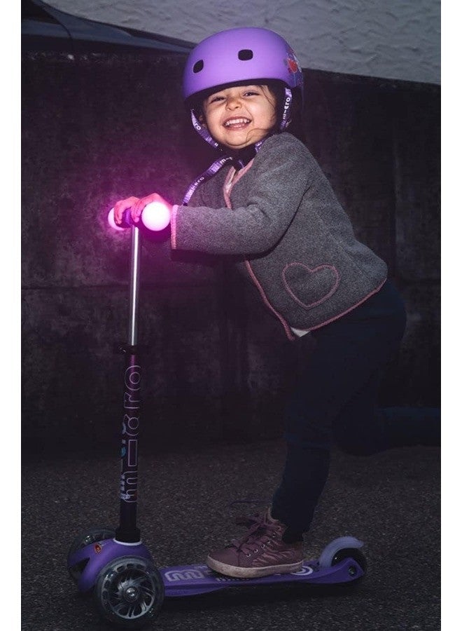 Micro Scooters | Mini Micro Magic Children's Scooter | Light Up Handlebar | Lightweight | Boys & Girls | 2-5yrs | Purple | Scooter for Kids | Scooters | Kids Scooter - Image 3