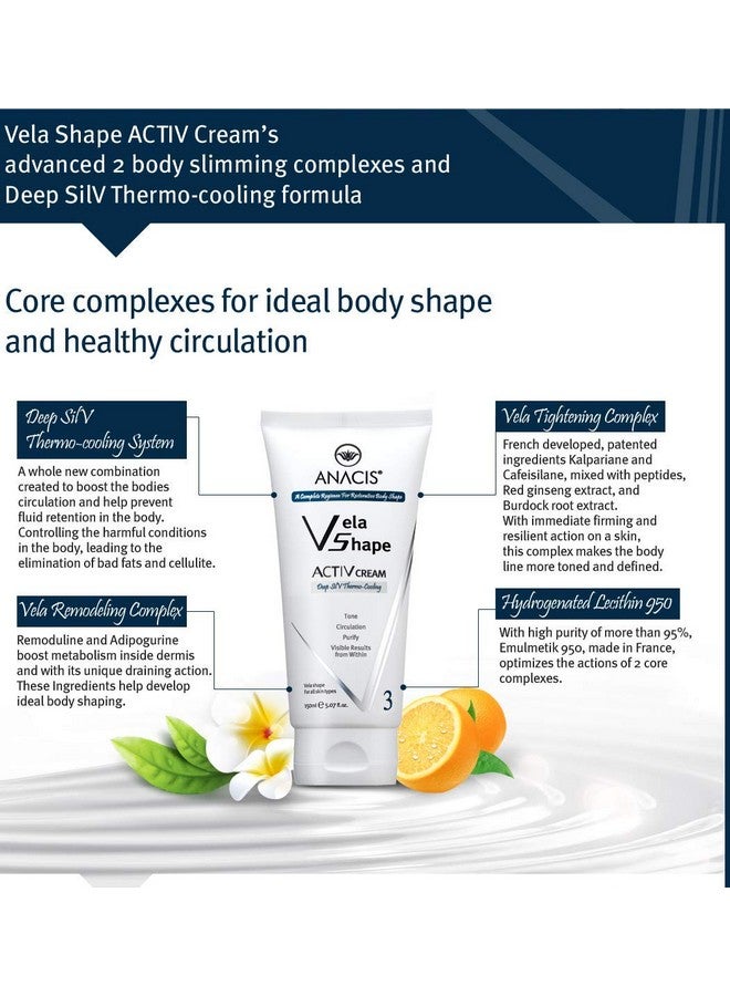 Anacis Cellulite Cream Active Body Target the Stomach, Thighs & Butt, Moisturizing Hudrating Cream with Powerful Natural and Active Ingredients. Anacis 5.07Oz - Image 5