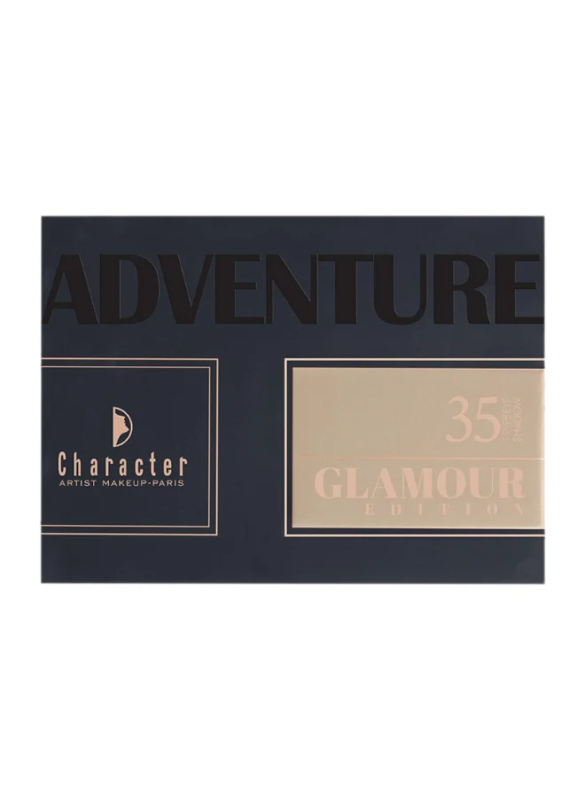 Character Character 35 Color Glamour Edition Eyeshadow Palette