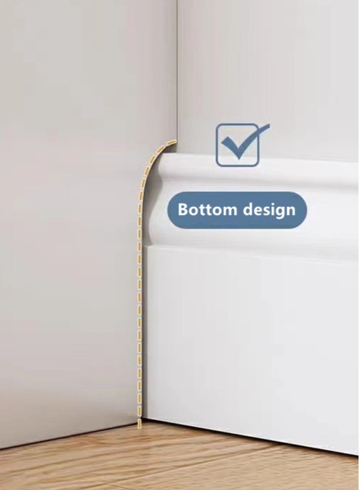 Kutis 3-Tier Shoe Cabinet Storage Shoe Rack Storage Organizer Density Board White 100x17x110 cm - Image 4