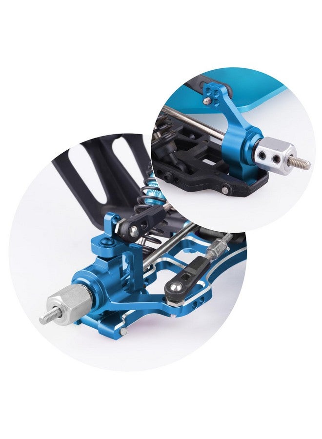 هوبي بارك مجموعة مفصل التوجيه المصنوع من الألومنيوم من HobbyPark 102210 102010 102211 102011 102212 102012 أجزاء ترقية حامل المحور لـ RC Redcat Volcano EPX HSP - Image 2