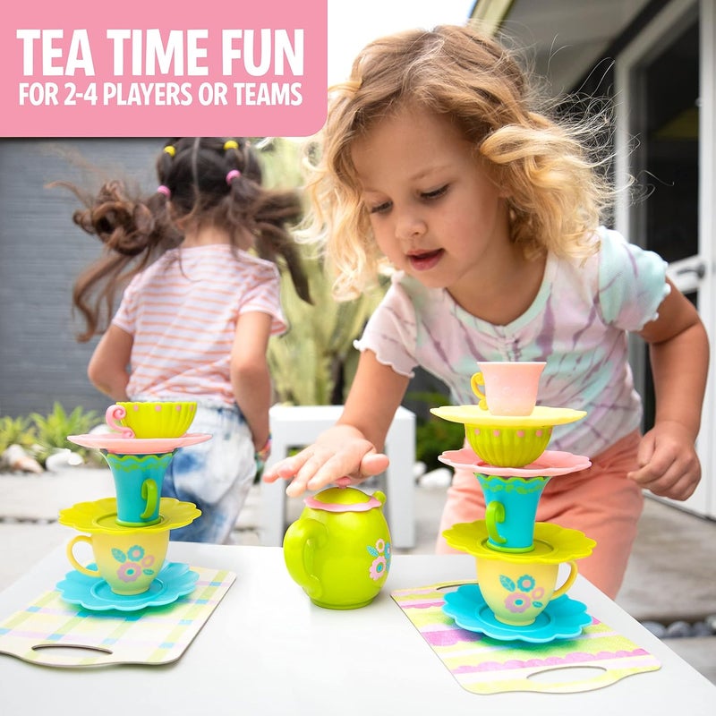 Educational Insights Teacup Pile-Up! Relay Game - Preschool Board Game for Ages 4+ - Image 2