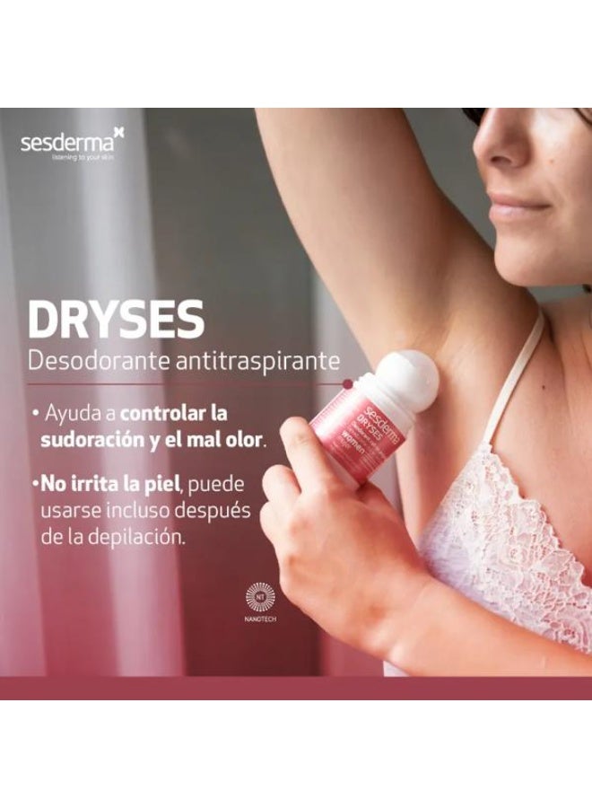 Sesderma Dryses Women Roll On Deodorant 75 ml - Image 2
