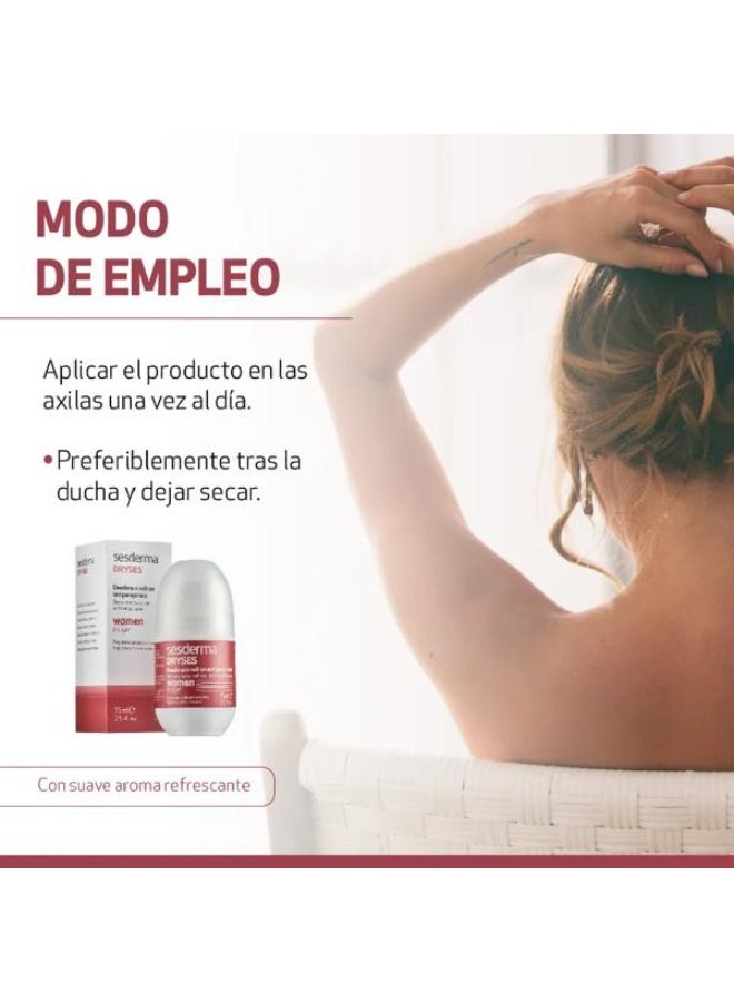 Sesderma Dryses Women Roll On Deodorant 75 ml - Image 3