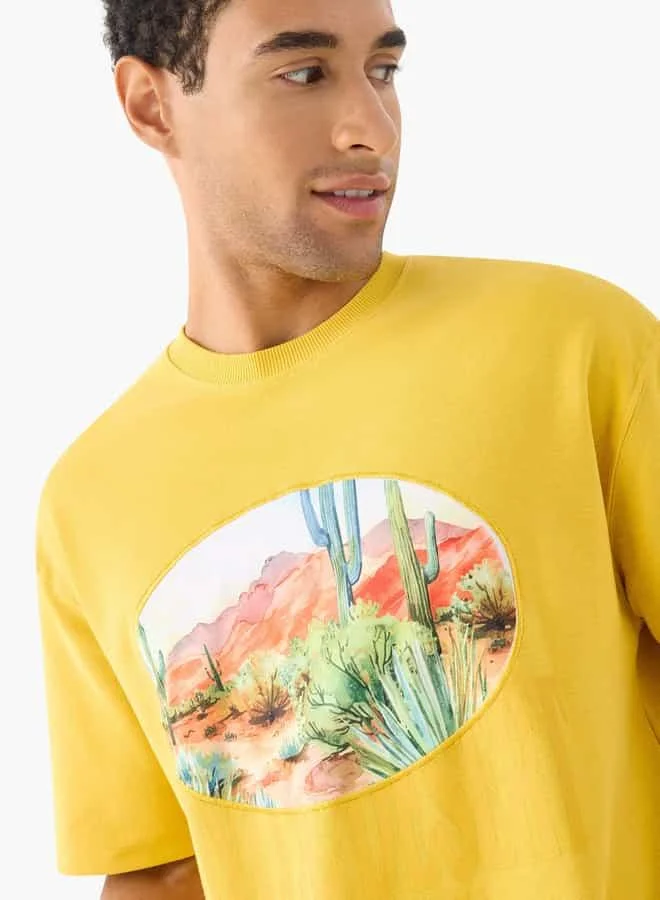 Lee Cooper Lee Cooper Desert Scene Tee