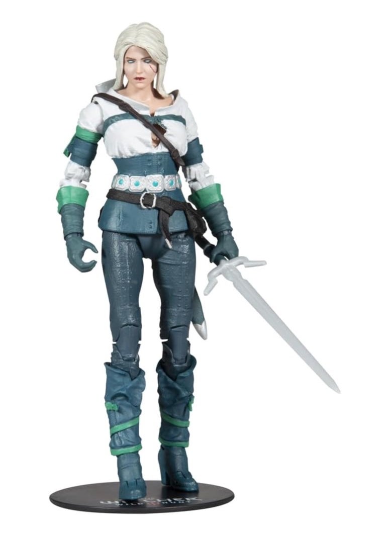 McFarlane - McFarlane Toys- The Witcher Ciri 7" Action Figure with Accessories - Image 1