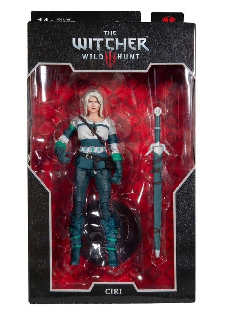 McFarlane - McFarlane Toys- The Witcher Ciri 7" Action Figure with Accessories - Image 1