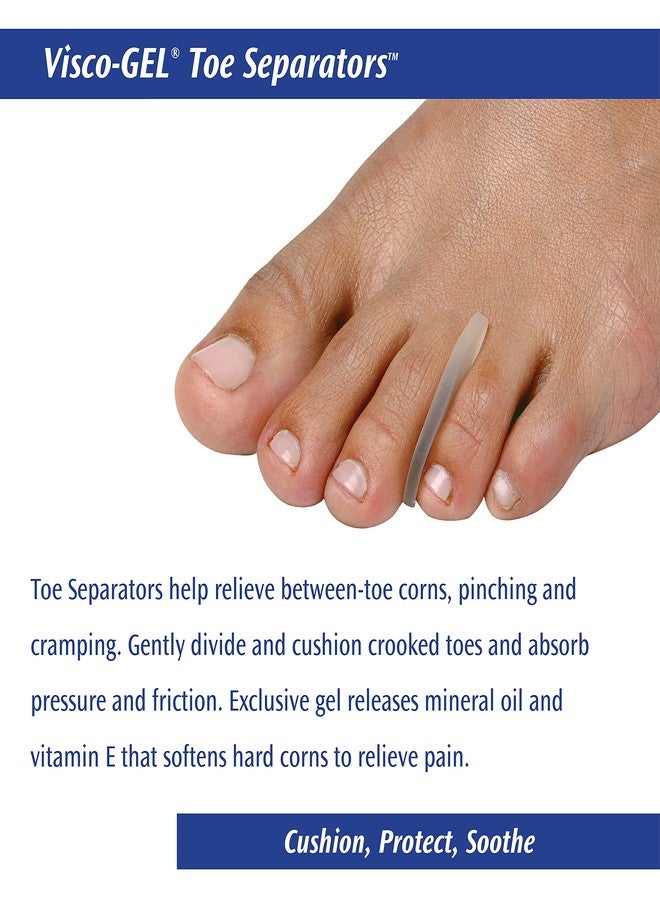 Pedifix Visco-gel Toe Separators, 2-Count (Pack of 2) - Image 2