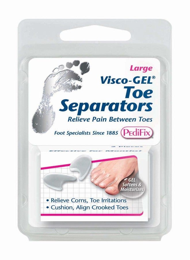 Pedifix Visco-gel Toe Separators, 2-Count (Pack of 2) - Image 1