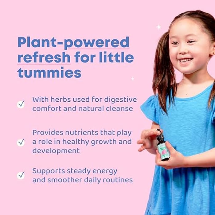 JoySpring Herbal Detox for Kids – Cilantro Extract Cleanse to Support Speech & Improve Behavior – Natural Detox with Cilantro - 1 fl oz (30 Servings) - Image 2