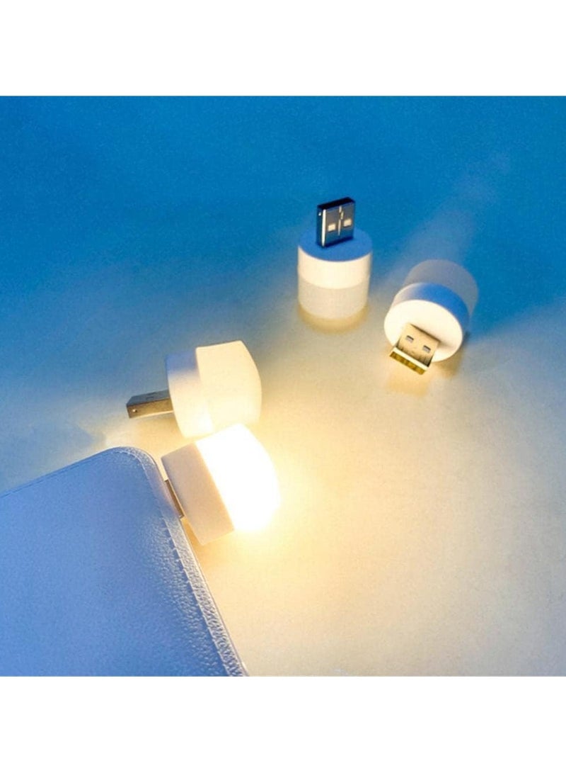 USB LED Night Light Lamp for Bedroom Eye Protection (3pcs) - Image 5