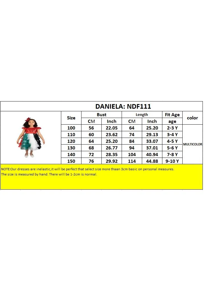 D'Daniela Sequin Tulle Dress