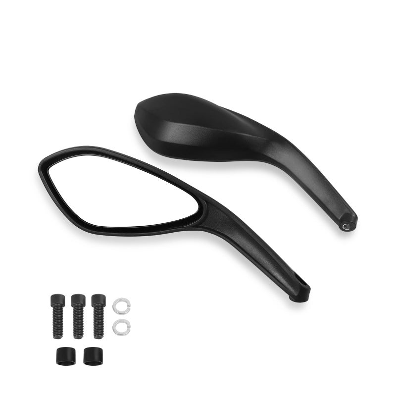 CHIFUN Motorcycle Mirrors Replacement for Ducati Monster 696 795 796 1100 Impact Resistance Rear View Mirror Antiglare Side Rearview Mirrors