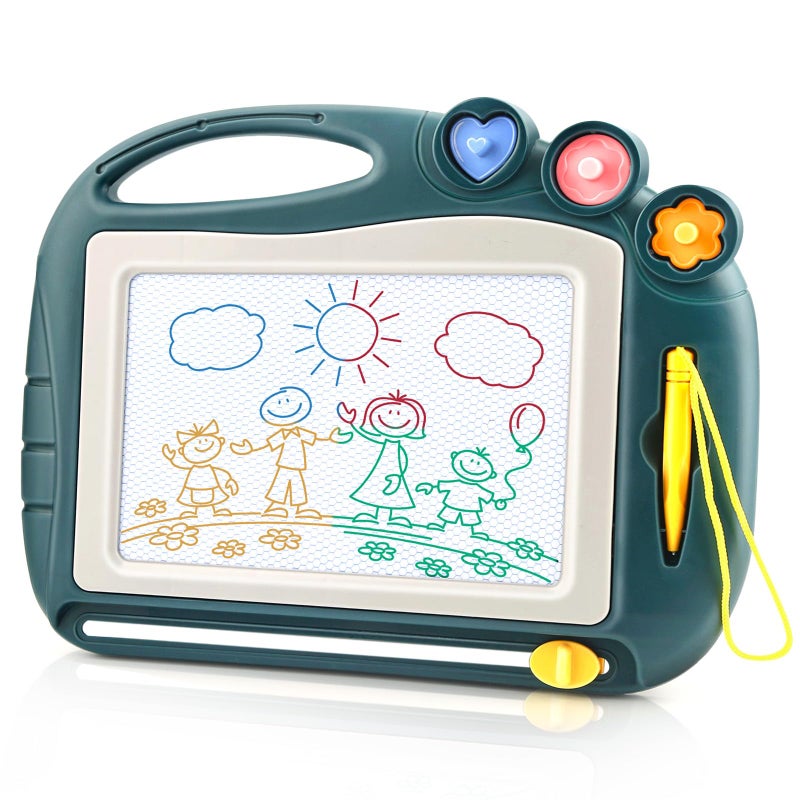 Daisiki Magnetic Drawing Board Toddler Toys for Age 1 2 3 Boys Girls Sketch Pad Birthday Easter Christmas Halloween Kids Toy Gifts for Boys and Girls - Image 2