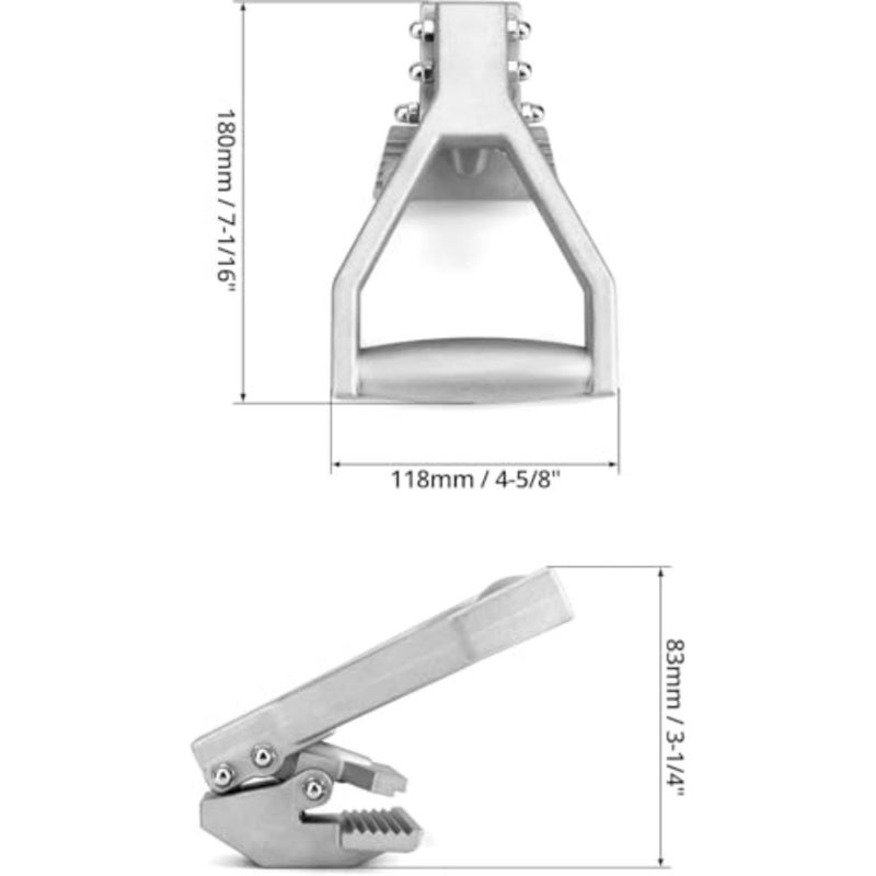 Carpet Puller with Manual Clamping Activation for Pulling Carpet During Installation or Removal Color:1PCS - Image 2