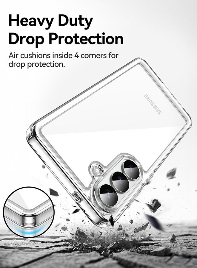 Tersely [3 in 1] 2 Pack Tempered Glass Screen Protector for Samsung Galaxy S26+/S26 Plus 5G, with Ultra Slim Clear Case, Premium Film, Shockproof, Case-Friendly, 9H Hardness - Image 2