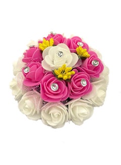 Maahal Maahal Full Bun Foam Flower Hair Bun Gajra For Bridal Hair Styling Accessories For Women and Girls Pack of 1  - Image 2