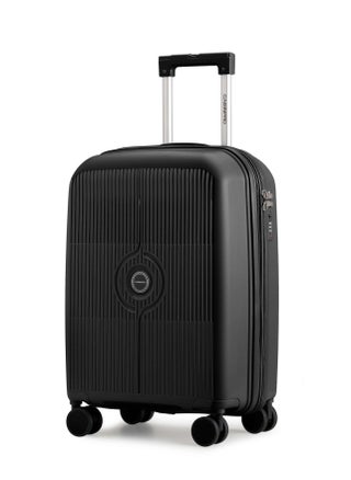 Unisex Expandable PP Fashion Trolley Lightweight Hard Shell Spinner luggage with 360° Degree 4 Twin Wheel and Double Zippers CP003-Black - pzsku/Z648CBA2E070C5847C88EZ/45/1744090981/46d45489-7773-44d1-a7b5-c3d584e7ba3b