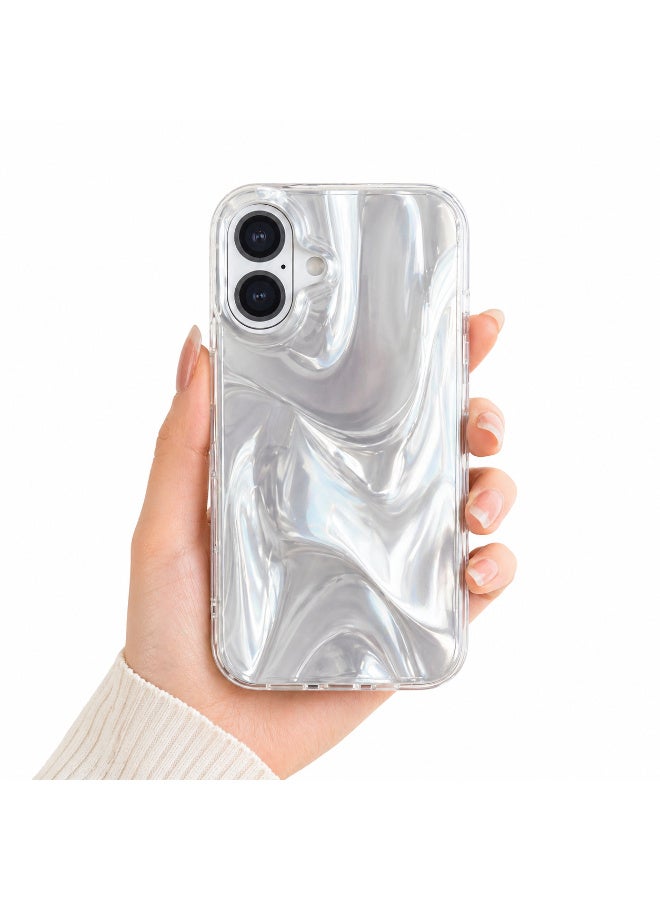 Ecosystem Premium Soft TPU Case for iPhone 16 Shockproof Full Protection,Fun Aesthetic Cover, Cute Women Girls Kids For iPhone 16 (W4) - Image 1