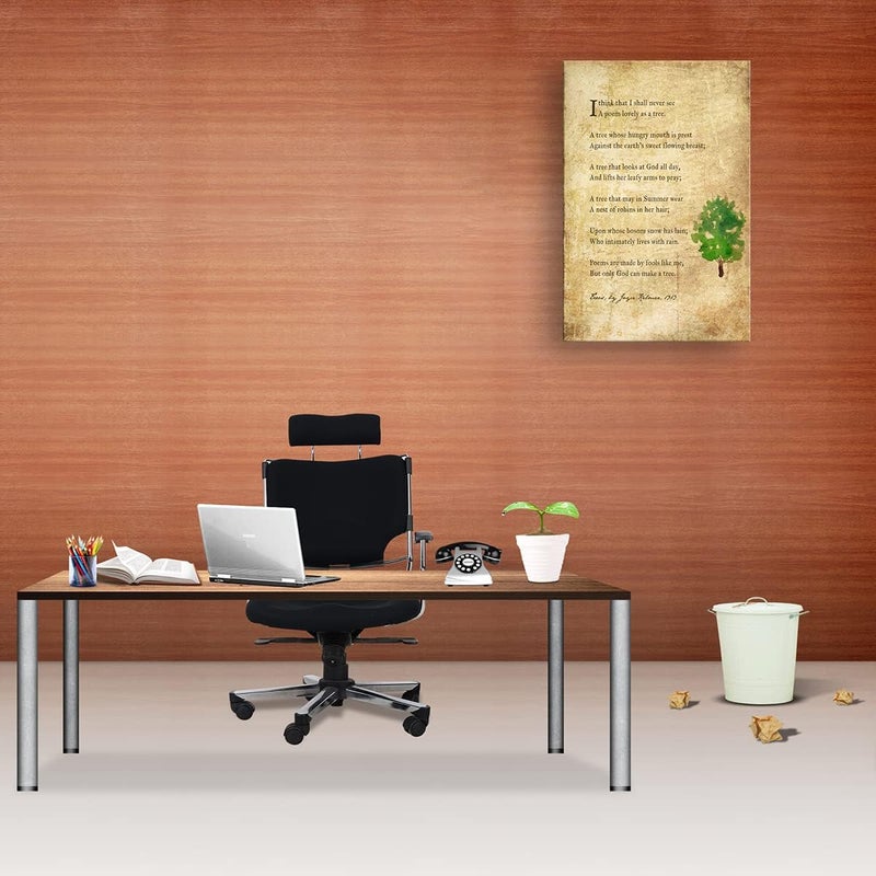 Busmko Trees Poem Quote Wall Art - Image 2