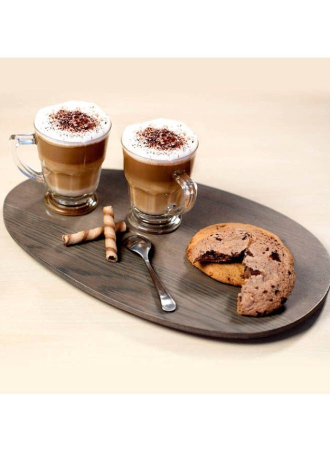 Premium Pasabahce Casablanca Tea Mugs Set Clear 270ml - Image 2