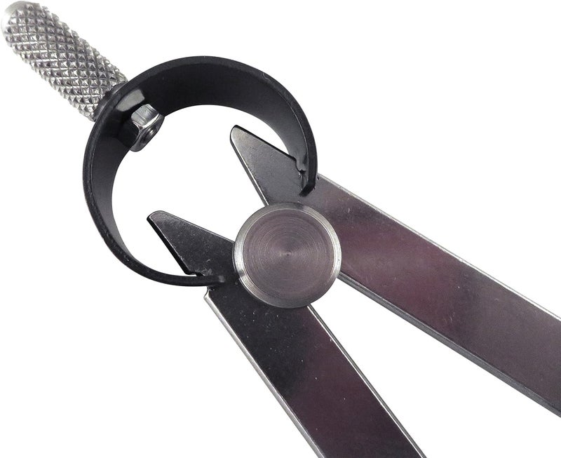 Taytools Toolmaker's Precision Spring Dividers Calipers Compass 0-10.5" / 266 mm Range C1-10 - Image 3