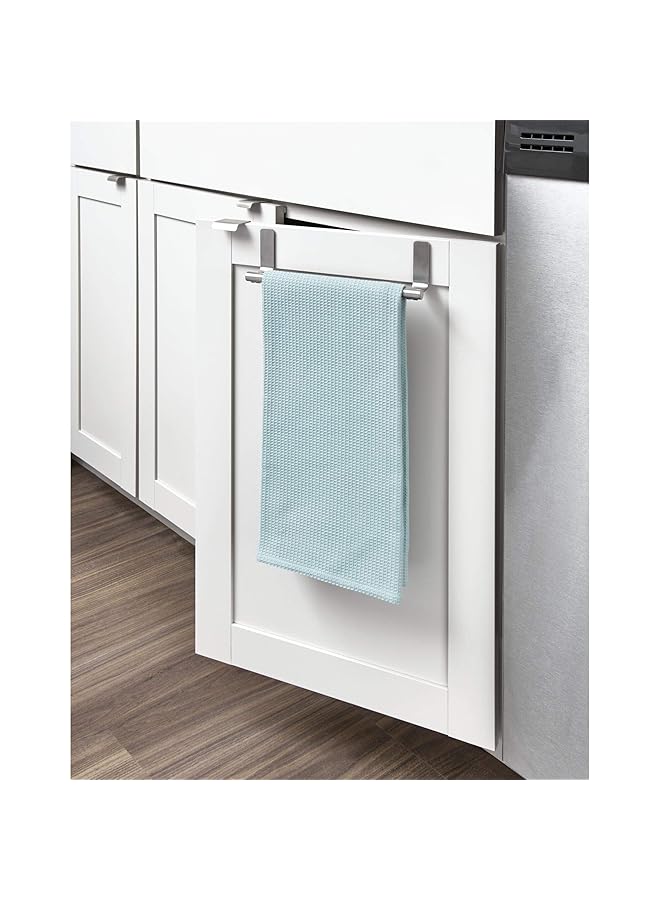 InterDesign 82700 Forma Self Adhesive Towel Bar Holder For Bathroom Kitchen Walls Cabinets Above Counters Set Of 1 Brushed Stainless Steel - Image 2