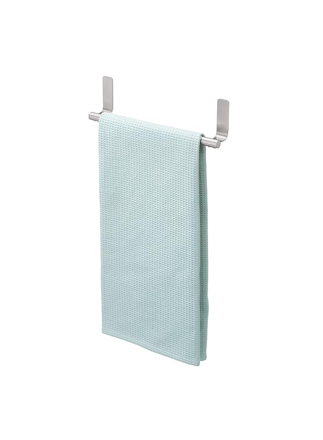 InterDesign 82700 Forma Self Adhesive Towel Bar Holder For Bathroom Kitchen Walls Cabinets Above Counters Set Of 1 Brushed Stainless Steel - Image 1