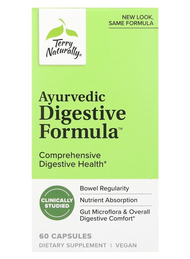 Terry Naturally Ayurvedic Digestive Formula 60 Capsules