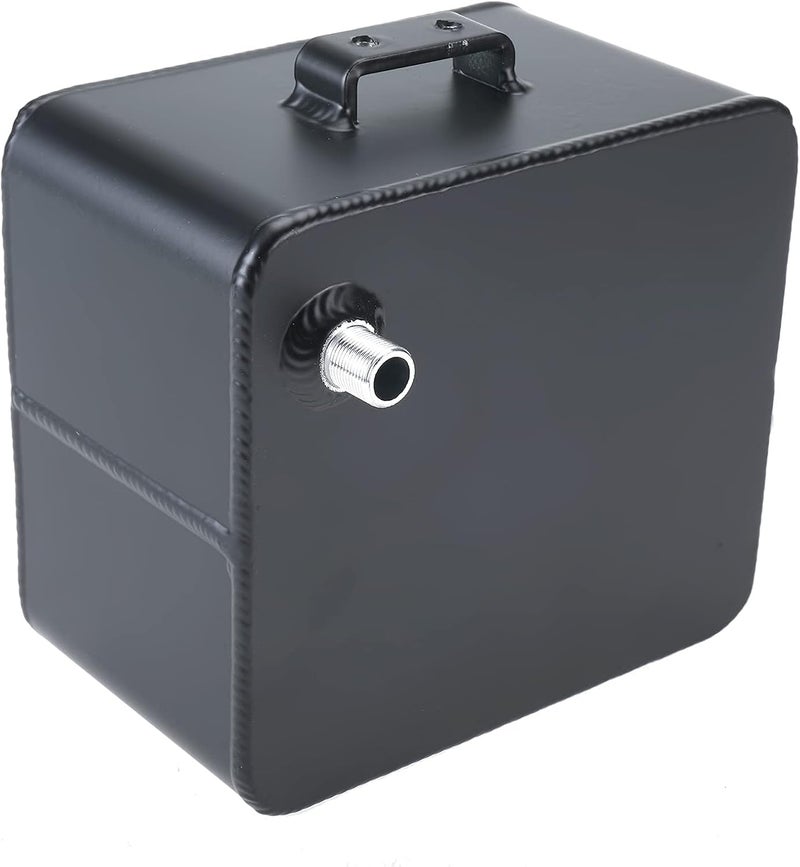 NovelBee 2.5L Universal Aluminium Alloy Water Coolant Header Overflow Expansion Tank Reservoir (Black) - Image 3