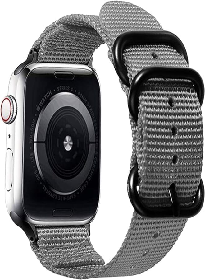 Next Nylon Fabric Compatible with Apple Watch 42mm 44mm 45mm 49mm for Ultra Walter Series 2 Series 1/2/3/4/5/6/7/8/9