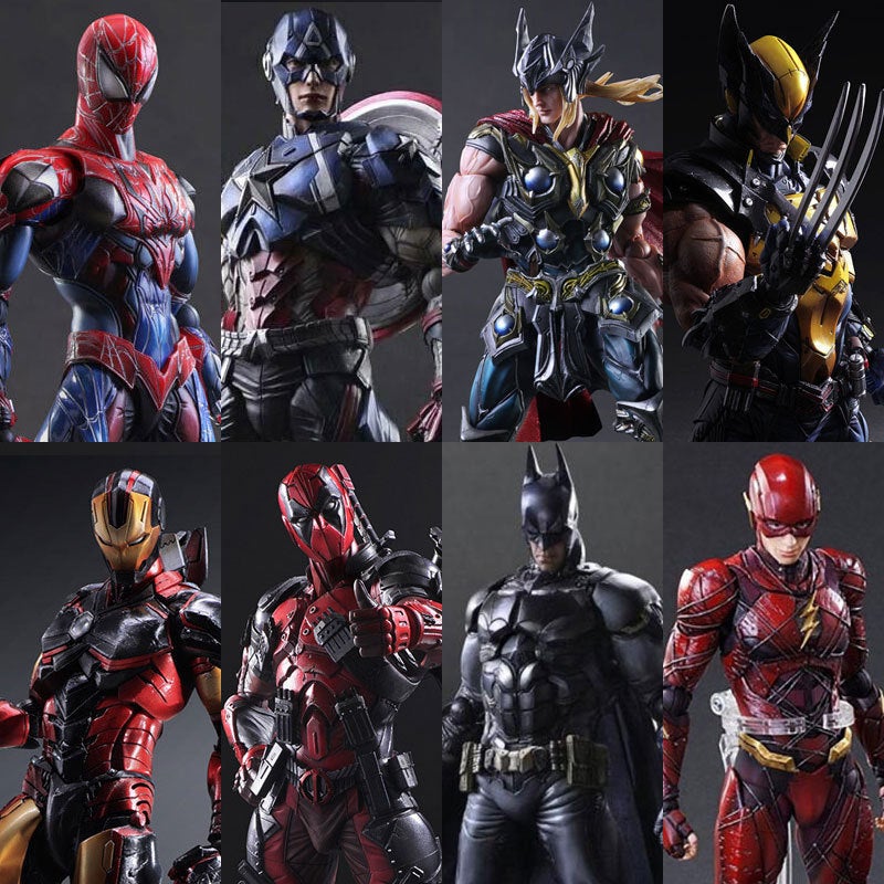 Superhero Action Figure 25cm PVC Collectible Toy – Marvel & DC Characters - Image 5
