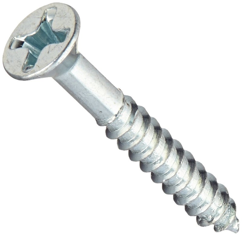 Hillman The Hillman Group 40816 Flat Head Phillips Wood Screw 6Inch x 1Inch 100Pack