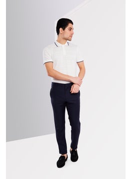 THE KOOPLES Men Regular Fit Solid Chino Pants, Navy  - Image 1