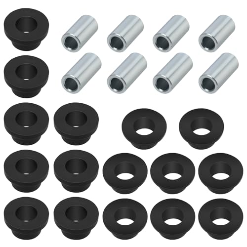 JAVIK Front & Rear Shock Bushing Sleeve Kit for Polaris Ranger 1000/900/800/Diesel RZR 800/570 Sportsman 1000/850/550 Scrambler 850 PRO-XD - Image 1
