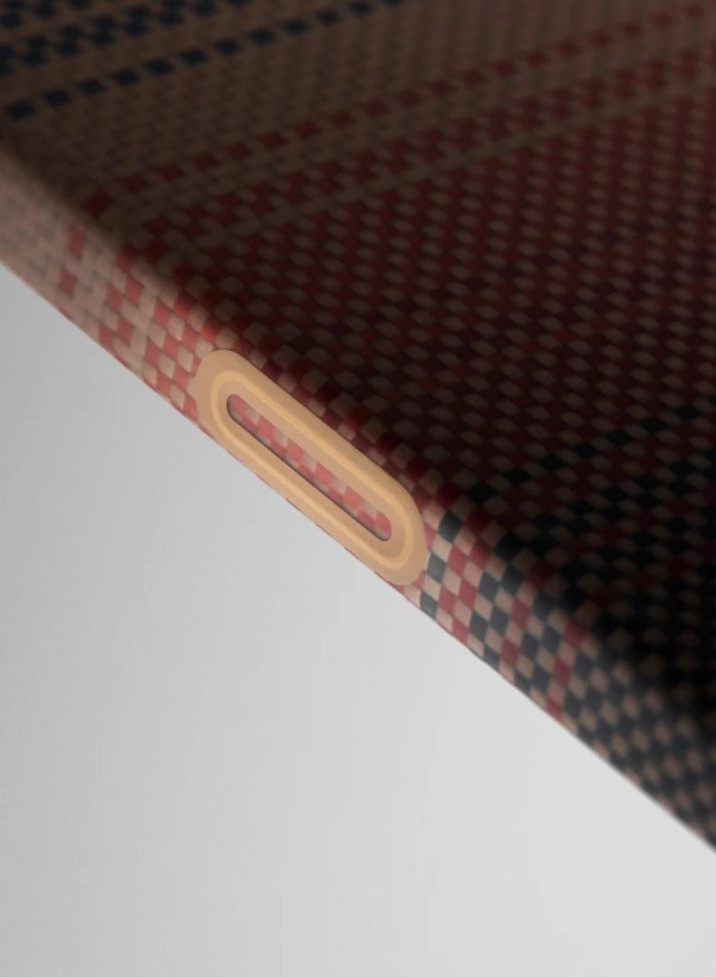 بيتاكا جراب نحيف للغاية لهاتف iPhone 17 Pro / لمسة PitaTap سلسة / تصميم خفيف الوزن / سهل التركيب / غطاء خلفي - غروب الشمس - Image 5