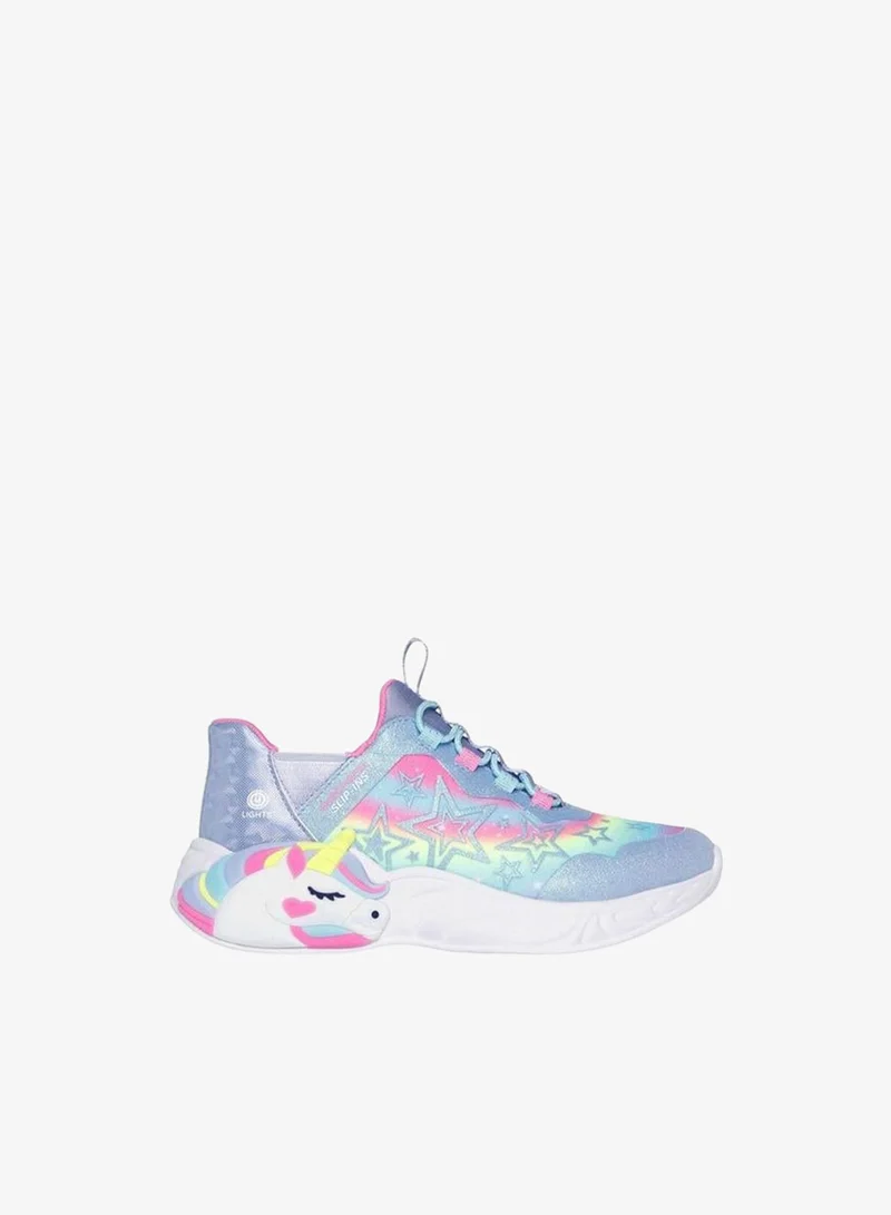 SKECHERS Girls UNICORN DREAMS Light-Up Sports Shoes