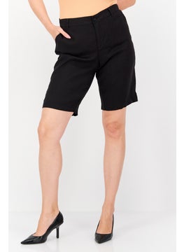 Women Plain Basic Short, Black