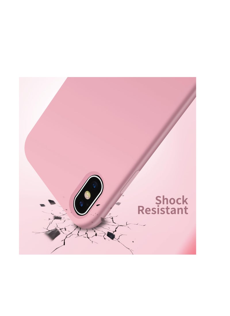 Generic - Compatible with iPhone X/iphone XS Case, Liquid Silicone Case, Full Body Protective Cover, Shockproof, Slim Phone Case - Image 1