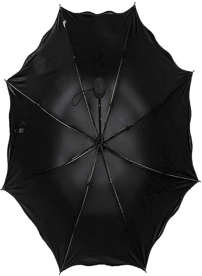 Packcy Magic Color Changing Umbrella - UV Proof 3 Fold Automatic Open & Close | High Wind Resistant Water Reactive Blossom Print for Sun Rain Fancy Luxury Men, Women Kids - Image 4
