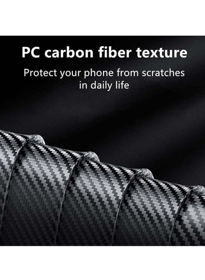 general Carbon Fiber Textured Frameless Phone Case for iPhone 16ProMax/16Pro/16Plus/16, Mag-Safe, Military-Grade Anti-Drop Bezel-less Phone Case - Image 5