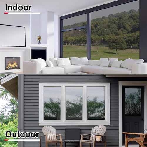 CREON Peel and Stick Window Tint Film Light Black Car Home Privacy Heat Insulation Anti-Uv Office Home Glass Film 50" X 300'' CM, 35% Window Black Film - Image 4