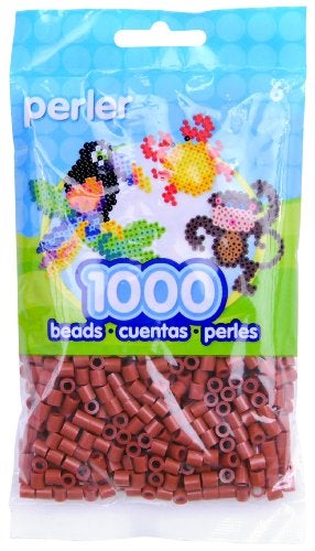 Perler Beads Fuse Beads for Crafts, 1000pcs, Rust Red - Image 4