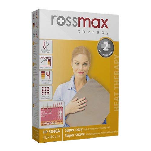 Rossmax HP4060A Super Cosy High Temperature Heating Pad (White) - Image 2